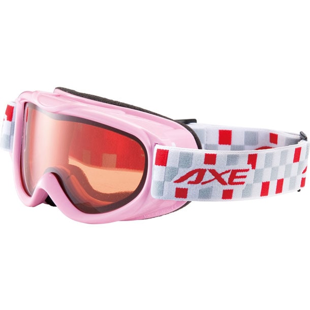 AX250-WD ジュニア&キッズ用 【AXE】アックス スキーゴーグル (AX250WD-PK)