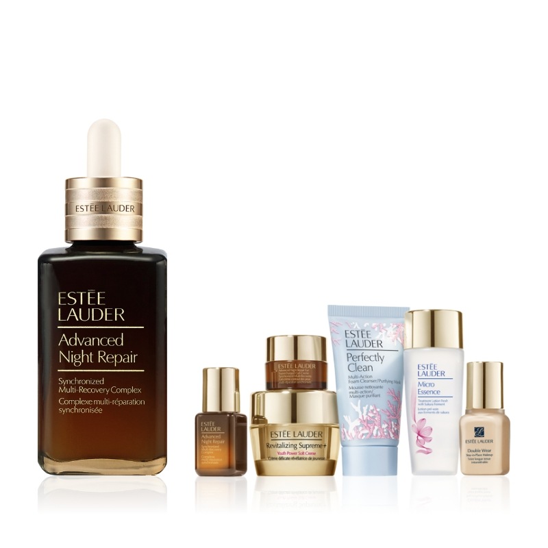 【エスティローダー】ブラウンボトルセラム75ML（+デラックス6種キット）