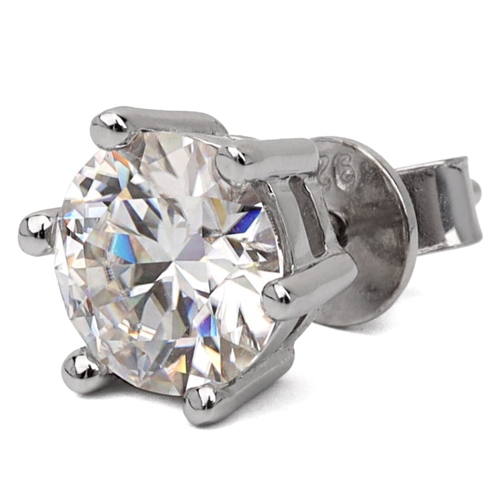 モアサナイト 925 ピアス 1.0ct [es302-10ct]