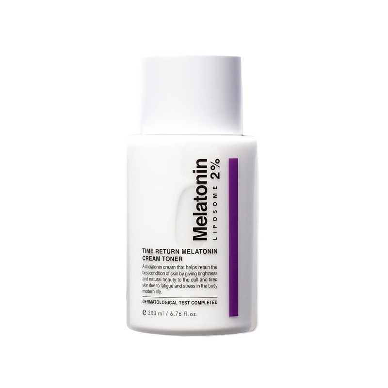 マックスクリニックタイムリターンmelatoninクリームホワイトニングスキントナー200ml