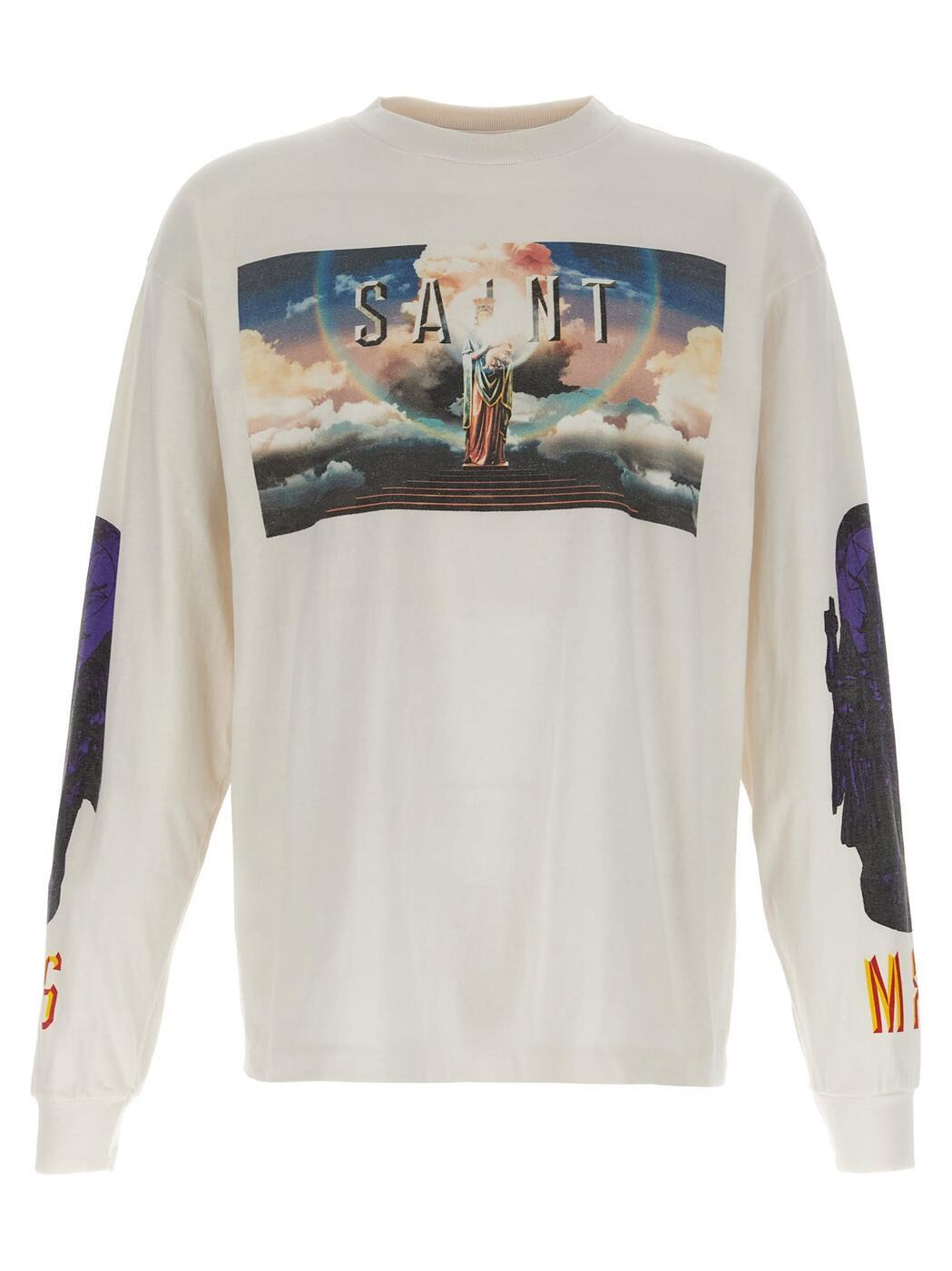 SMYS10000016WHT ホワイト 秋冬2024 Tシャツ メンズ ia