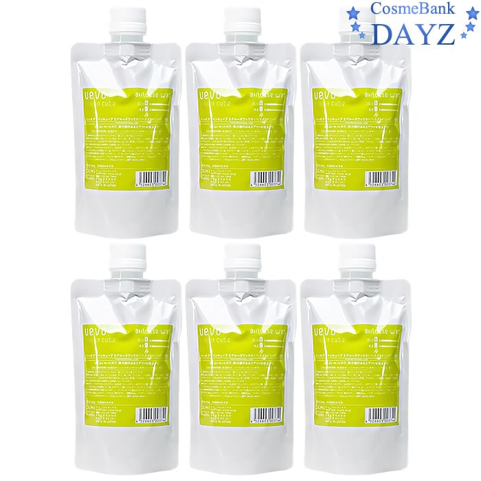 デミ ウェーボ デザインキューブ エアルーズワックス 200g 詰め替え用 6点セット ヘアスタイリング剤