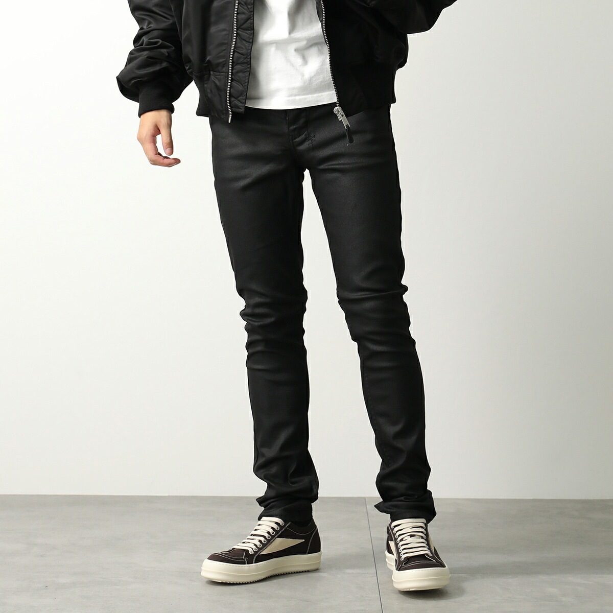 KSUBI スビ ジーンズ chitch black wax チッチ ブラック ワックス 5000006141 メンズ デニムパンツ スリム スキニー ストレッチ 001/BLACK