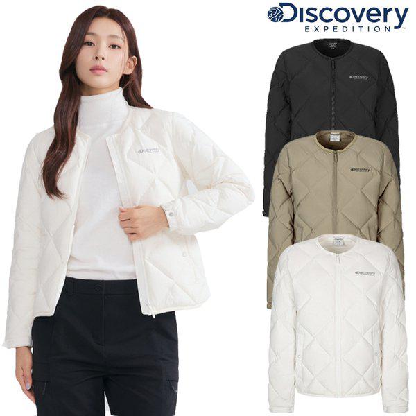 【25年秋冬】女性用ディハス Uネック チューブ ダウン 軽量パディング DWDJ74056