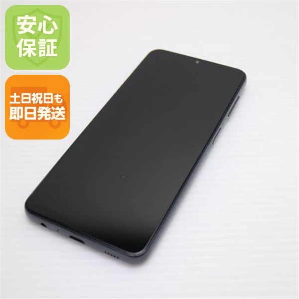 良品中古 Galaxy A32 5G SCG08 オーサムブラック 白ロム 本体 即日発送 土日祝発送OK 165