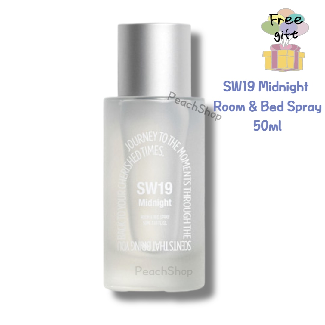 【正規品】SW19 Midnight Room&Bed Spray 50ml 1個, ミッドナイト ルーム＆ベッドスプレー, リラックス効果 部屋用スプレー , ストレスケア 安眠 空間演出