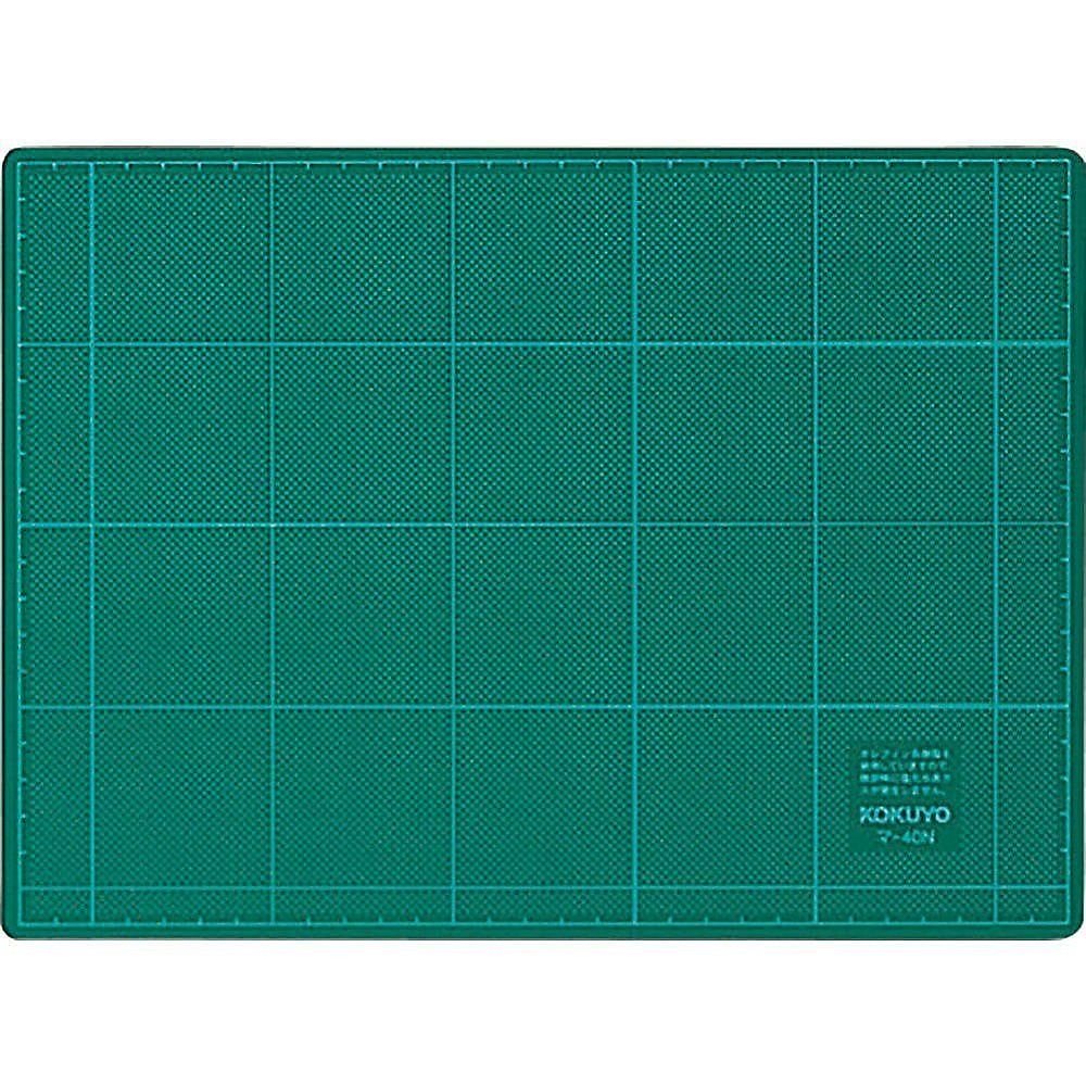 （まとめ買い）カッティングマット 両面 220x300mm グリーン マ-40N [x3]