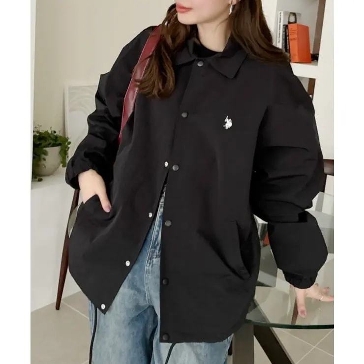 U.S. POLO ASSN. ナイロン コーチジャケット