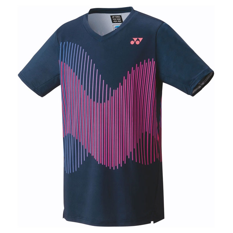 ユニゲームシャツ（フィットスタイル）テニス・バドミントン ウェア（ユニ） (10562)