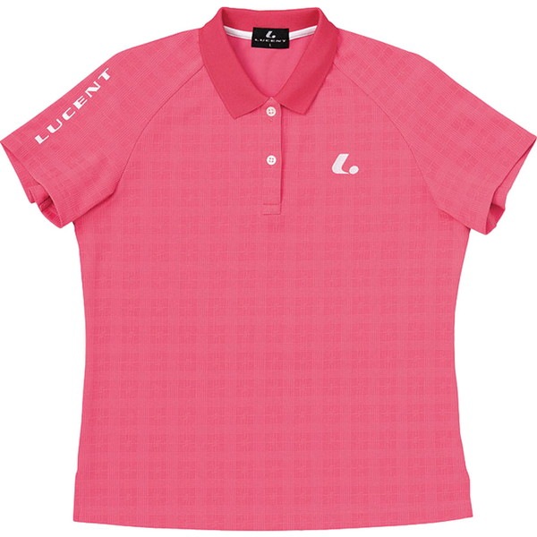 LUCENT（ルーセント） Ladies ゲームシャツ ピンク テニス XLP4971 レディース 半袖