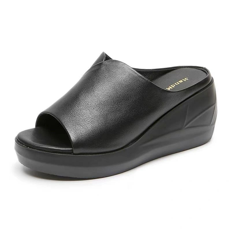 厚底 サンダル レディース ウェッジソール ミュールサンダル オープントゥ 大 靴 通勤 アウトドア おしゃれ PU カジュアル 快適 美脚 バレンタイン 2023 プレゼント