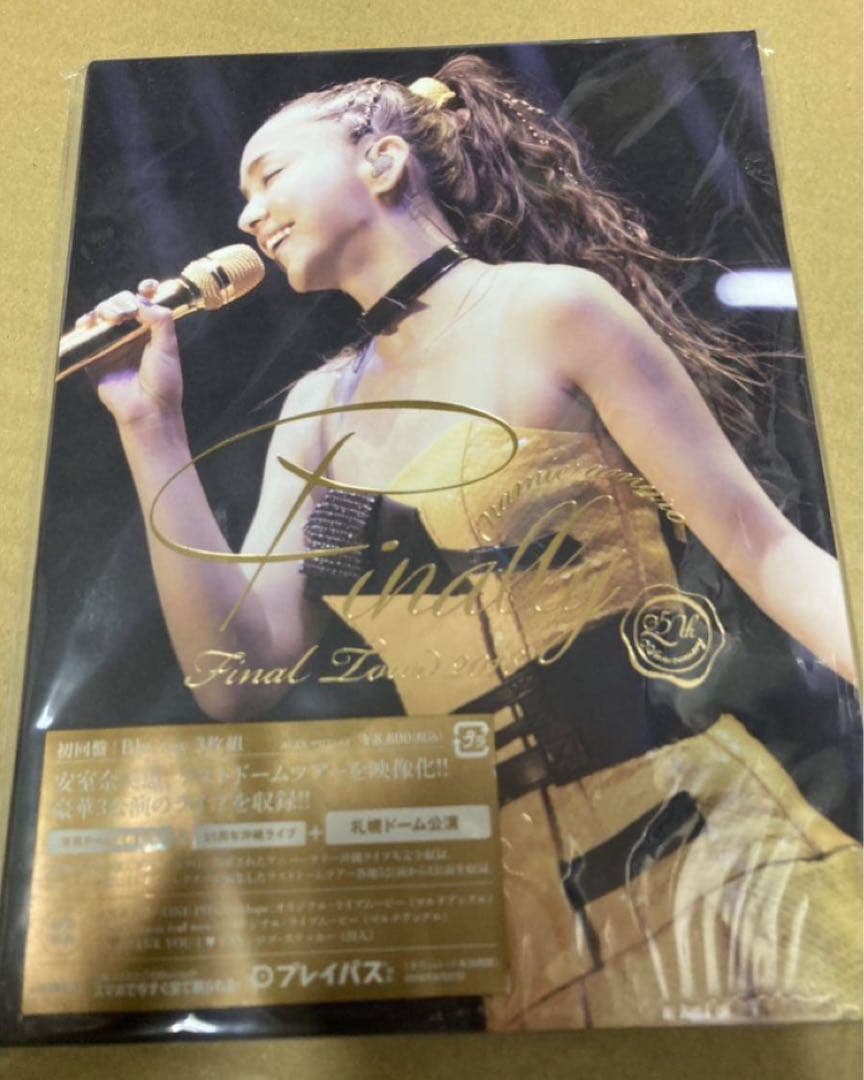 安室奈美恵 2018 Finally 札幌ドーム 初回盤 Blu-ray3枚組 新品未開封