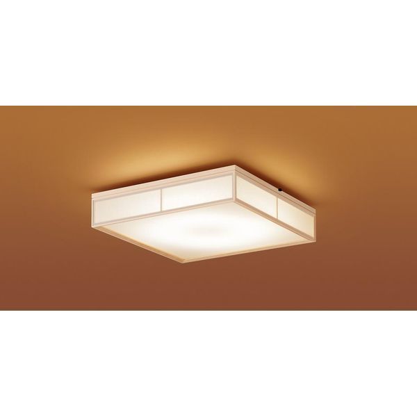 シーリングライト 8畳 LED 天井直付型 昼光色 電球色 調光 調色 カチットF 数寄屋 パネル付型 リモコン付き 照明 天井 LGC35831