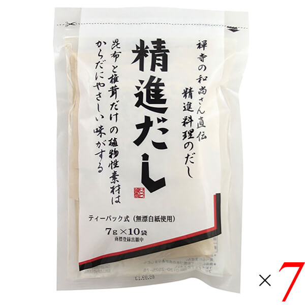 カネジョウ 精進だし 70g(7g10袋) 7個セット
