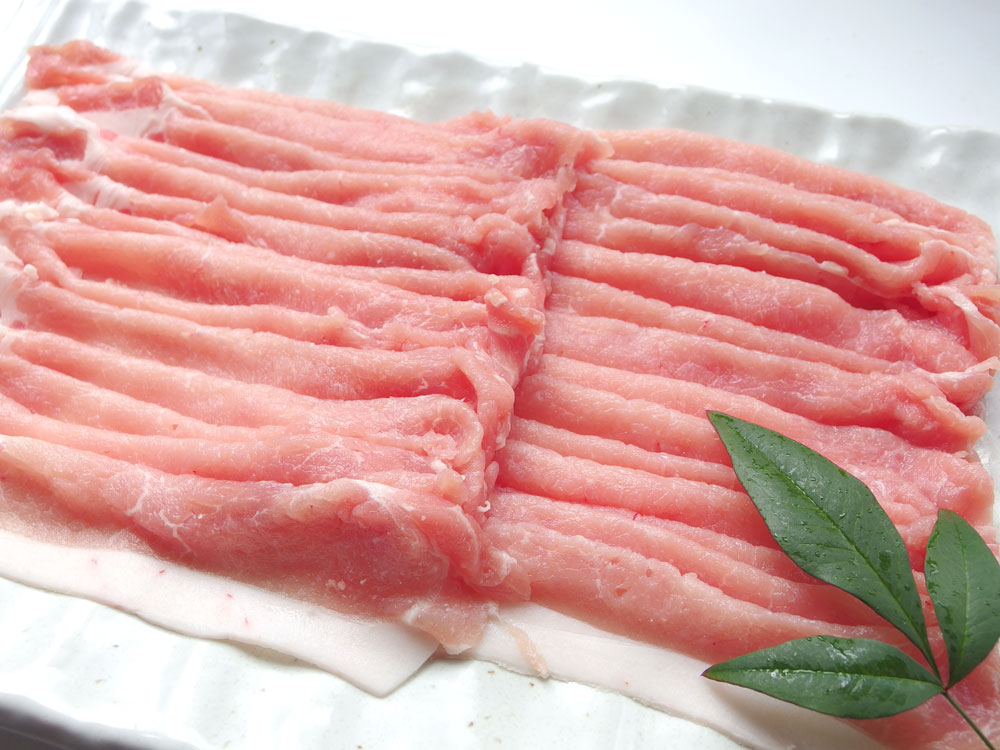 豚しゃぶ 冷しゃぶ 銘柄豚 米澤豚 一番育ち しゃぶしゃぶ 1Kg 豚肉 鍋 鍋料理