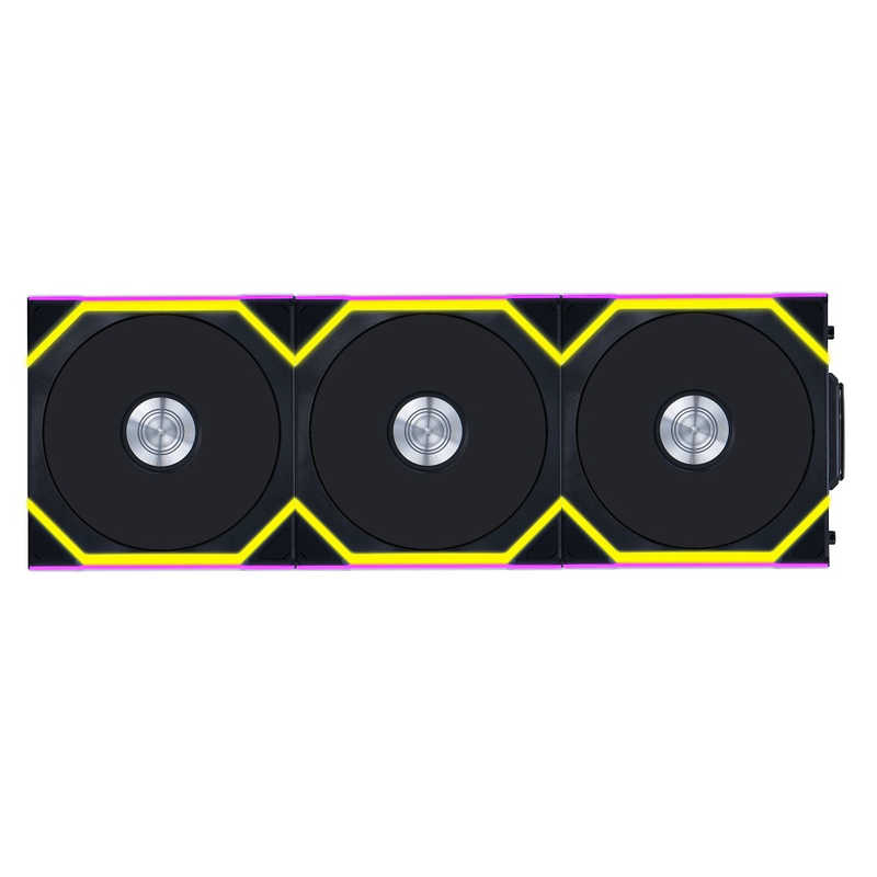 LIANLI　UNI FAN RS SL Wireless 120 BK Triple Pack ブラック　UF-RS-SL120-WLS-3B