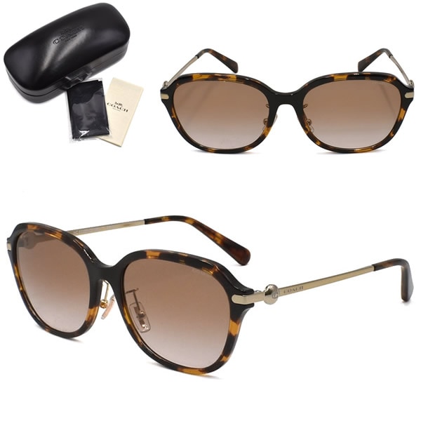 サングラス 0HC8332D 512013 56 サングラス レディース ダークトータス ブラウングラデーション