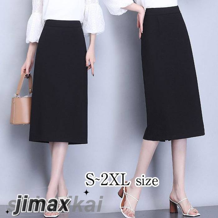 スカート 春夏 フレアスカート ロング丈 40代 レディース 黒 ロングスカート スリット aライン 20代 30代 50代 ハイウエスト おしゃれ 通勤 大人 新作 プレゼント
