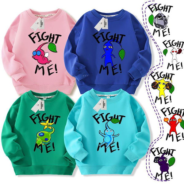 Qoo10] ピクミン Pikmin 長袖 トレーナー