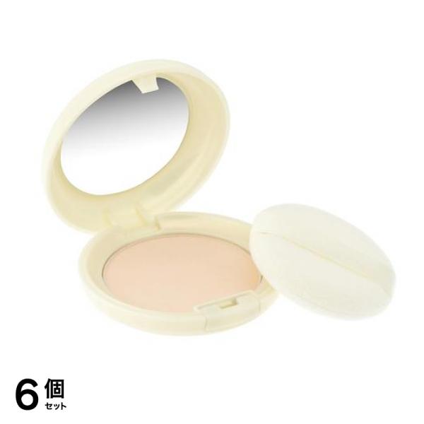 NOAH ノア ホワイト&モイスチュア BBミネラルプレストパウダーUV 02ルーセント パフ・鏡付き 8g 6個セット