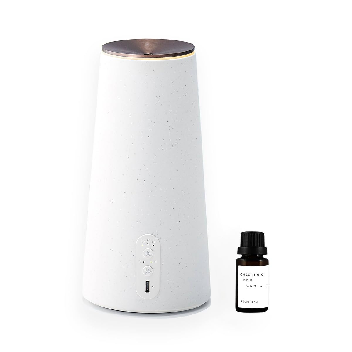 BÉLAIR LAB ベレアラボ ナチュラル アロマディフューザー アロマディフューザー専用フレグランスオイル（15ml）セット (チアリング ベルガモット)