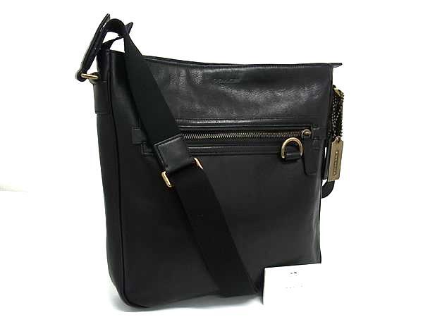 ショルダーバッグ ブリーカー レザー フィールド バッグ 70488 ブラック レザー メンズ オールレザー【本物保証】
