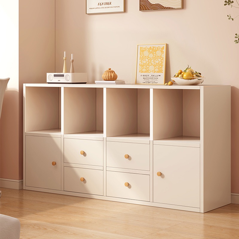 家庭用床の本棚の本棚とキャビネットリビングルームマルチレイヤーグリッドキャビネットシンプルな壁ストレージキャビネット学生ストレージキャビネット 7,499円