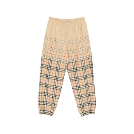 BURBERRY Men Training Pants 8119036 RONNIE DEG B9368 NEUTRALS BLACK