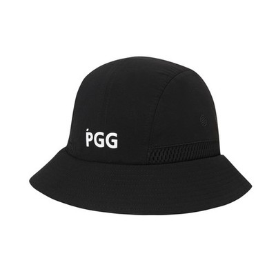 正規品 PEARLY GATES GOLF メッシュポイントロゴバケットハット