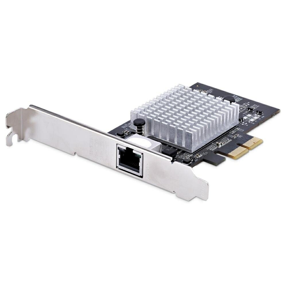StarTech.com [ST10GSPEXNB2] PCI Express LANカード/1ポート/10Gbps/6スピード/10GBASE-T & NBASE-T/ジャンボフレーム対応/NICボ