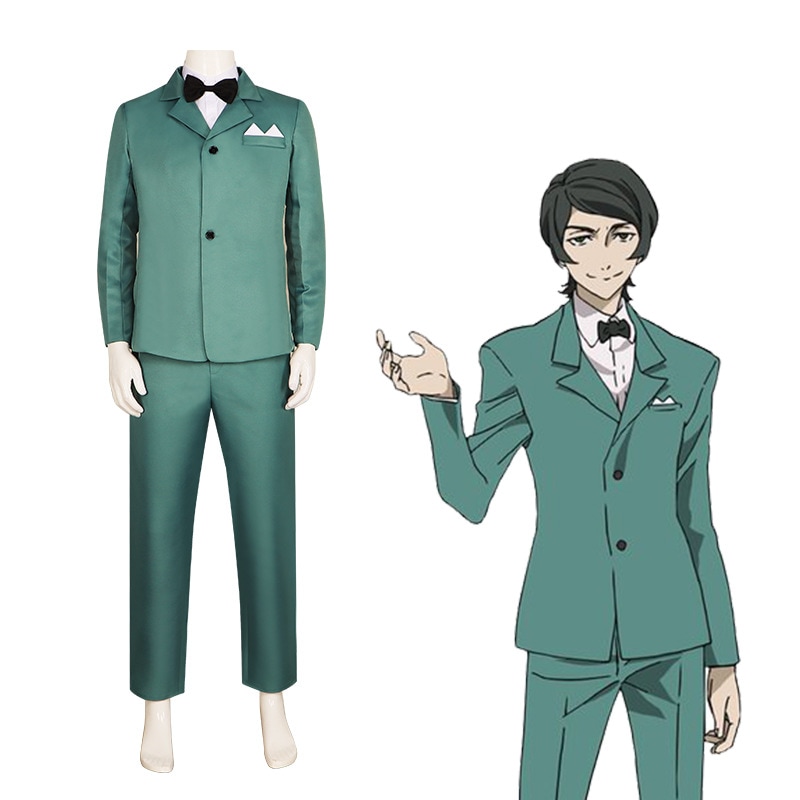【速達!】文豪ストレイドッグスコスプレ4日目人間五衰滅者小栗虫太郎コスプレスーツ制服