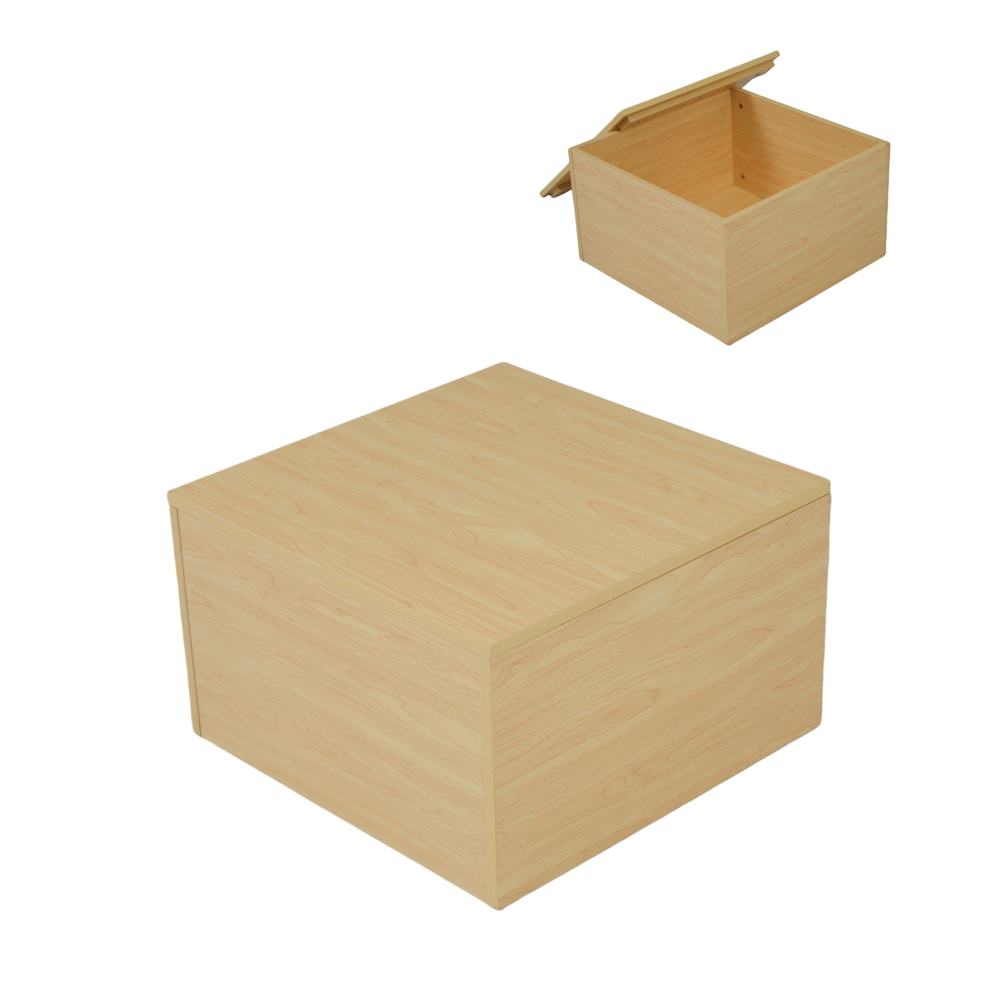 【独立蓋フタボックス2個】収納ベッド ユニット 収納ボックス 小上がり ユニットベッド 50×50×30cm 組み合わせ自由自在 収納ベンチ 収納箱 ベッド 箱型 ベッドフレーム シングルサイズ ダ1