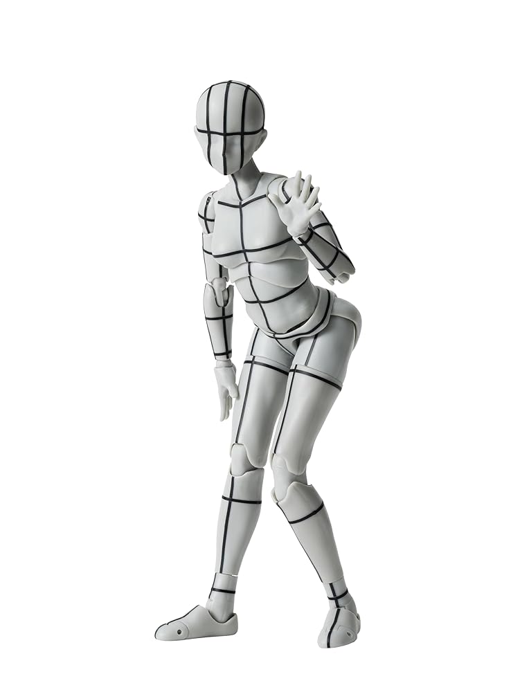 TAMASHII S.H.フィギュアーツ ボディちゃん -スポーツ- Edition -ワイヤーフレーム-(Gray Color Ver.)