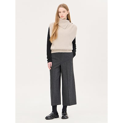 極美品】エルメス ダーリン スタッズ 装飾 カシミヤ ベレー帽 キャップ