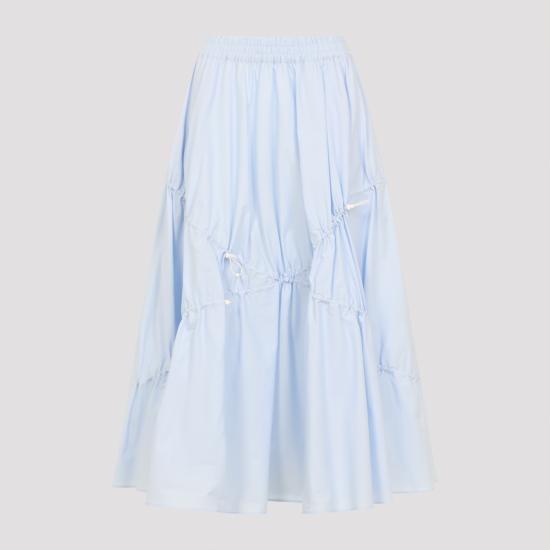 MOSCHINO Women Mid Skirts 261E0106 0531 1293 FANTASIA AZZURRO