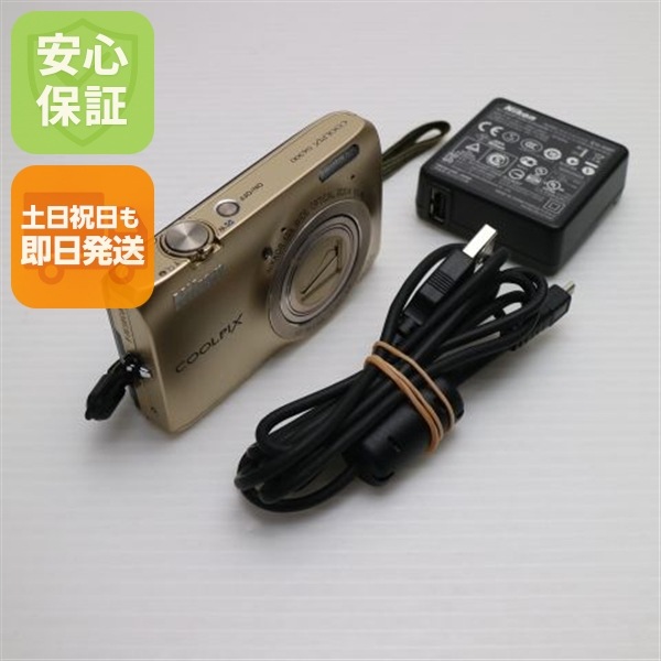 美品 COOLPIX S6300 エレガントゴールド デジカメ Nikon 76