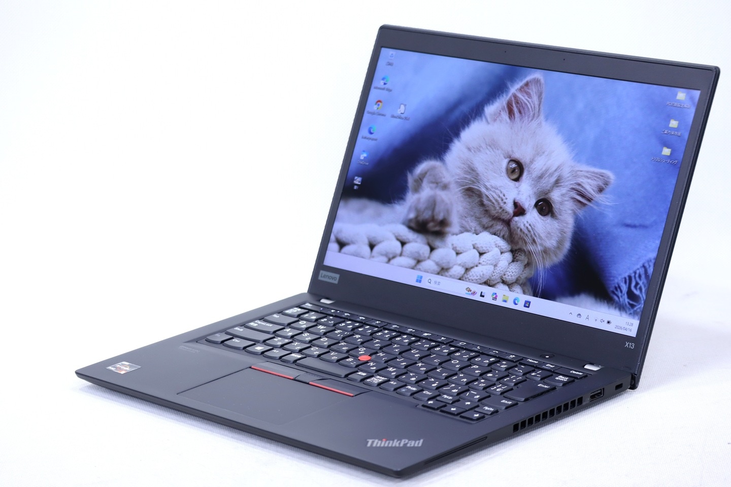 即配 良品 2021年薄型Ryzen5モデルThinkPad X13 Gen1 Ryzen5PRO4650U 8G 256G 13.3inchFHD WiFi6 ABA評価