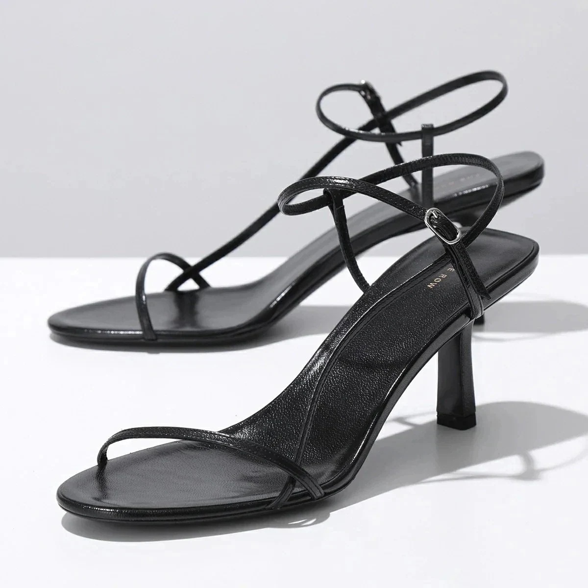 THE ROW ザ・ロウ ヒールサンダル BARE SANDAL ベア F1099 L35 レディース KID LEATHER レザー ストラップ シューズ 靴