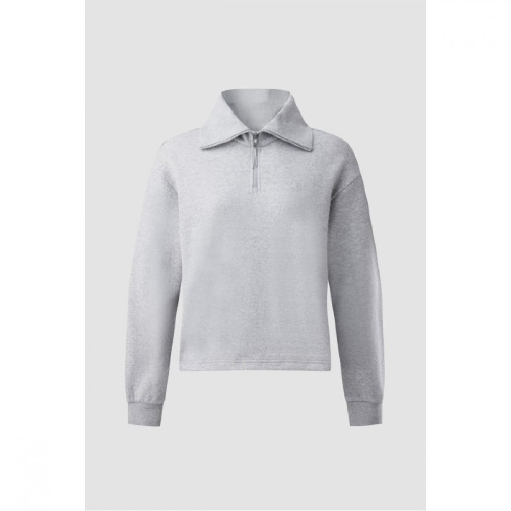 コオロンスポーツ ハイネック メンズトレーナー 冬用 組織感 TVTBW24522MGY