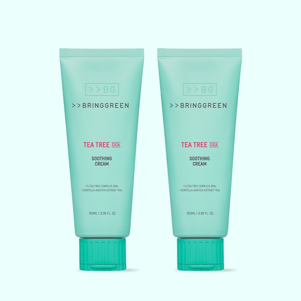 ブリングリーンティーツリーシカスーディングクリームプラス100ml+100ml