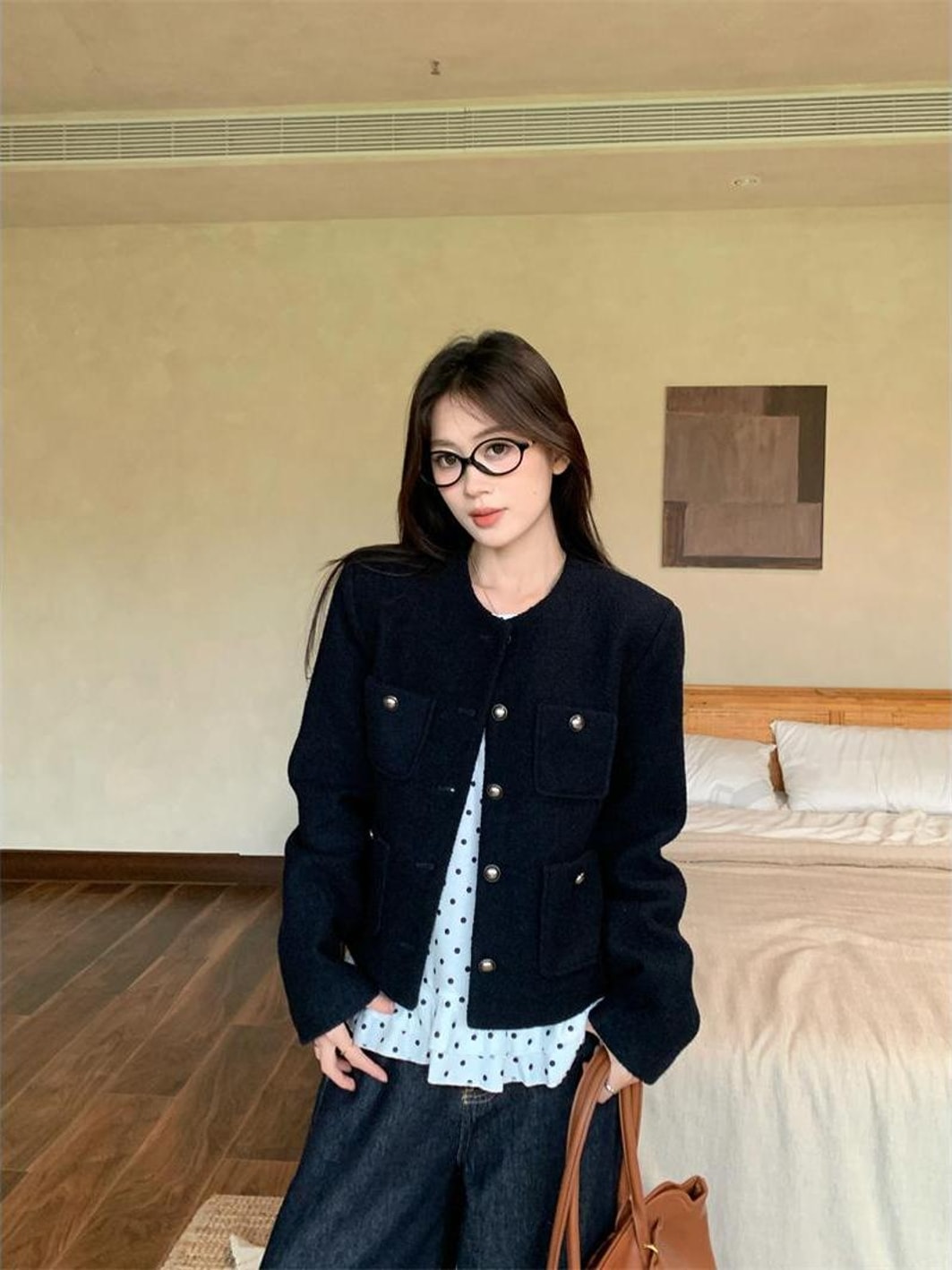 レディースアウター トップス 気質 シンプル 質感 ジャケット 冬 おしゃれ 百掛け 着痩せ ファッション