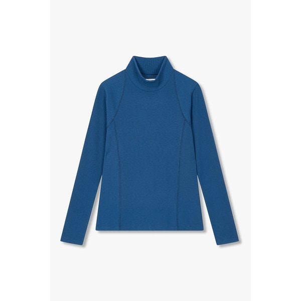 長袖ハイネックリブTシャツ9105422221054