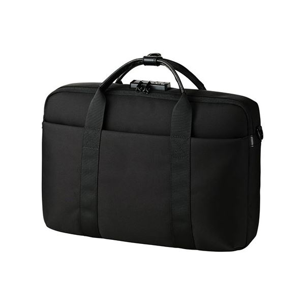 エレコム 防犯ブリーフバッグ ブラック BM-CBSC01BK