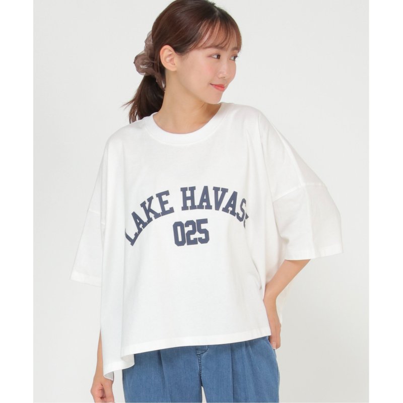 ワイドカレッジロゴＴシャツ