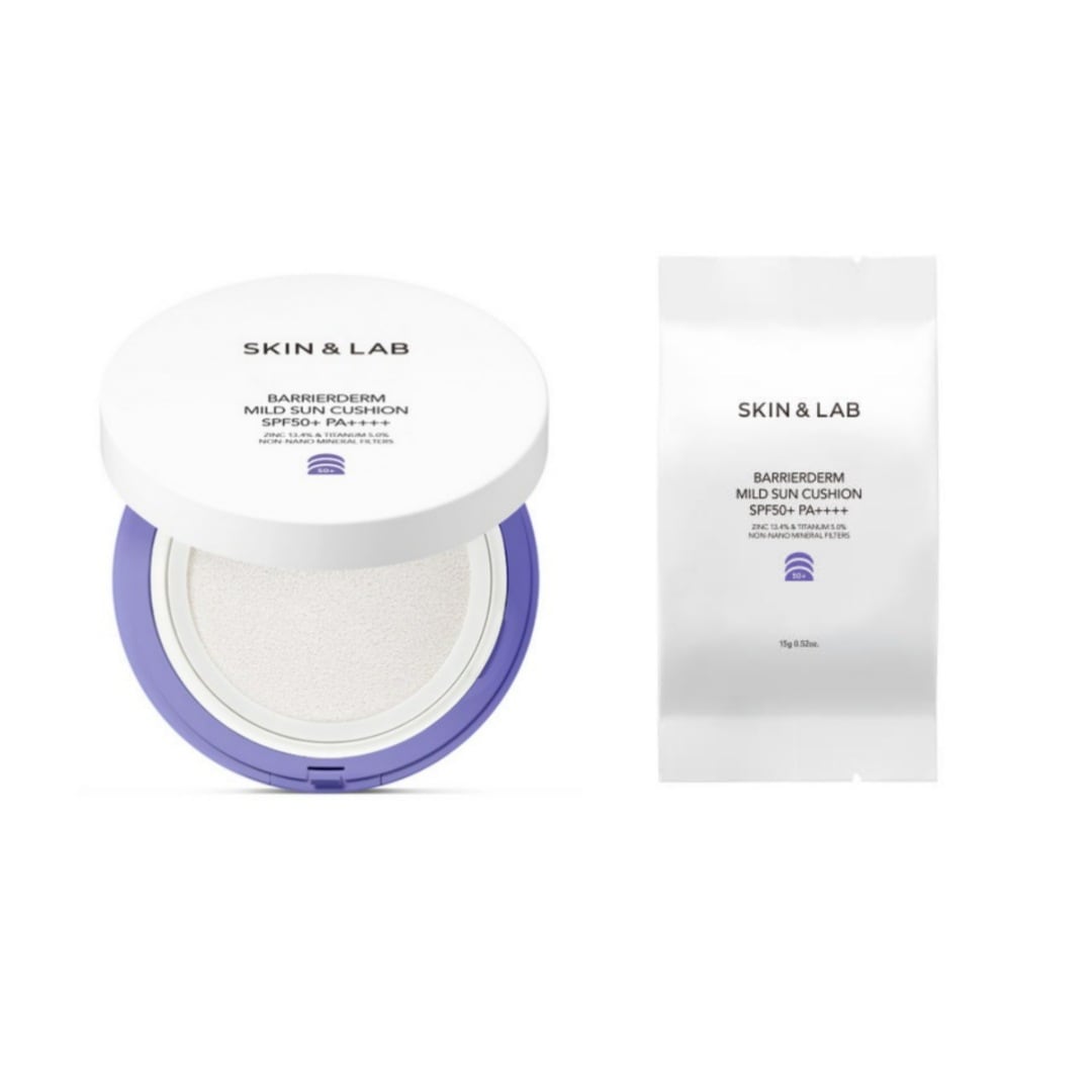 バリアダム マイルドサンクッションセット（本品15g+詰め替え15g）[SPF50+PA++++]