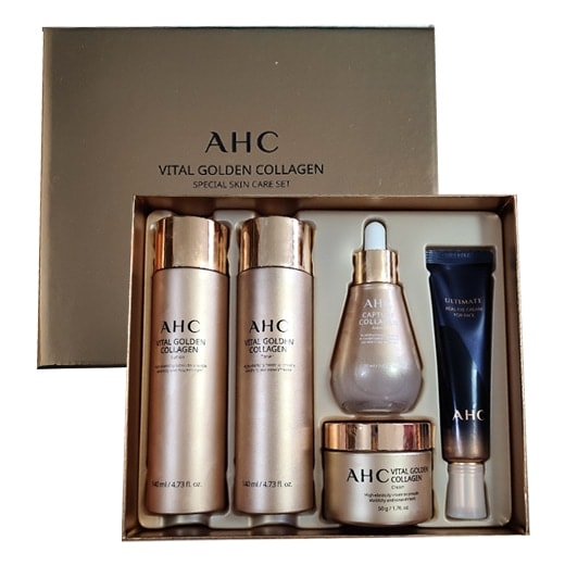 Vital Golden Collagen Special Skin Care Set+shopping bag