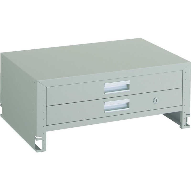 トラスコ中山　コンビネーションワゴン用2段引出し　D81E