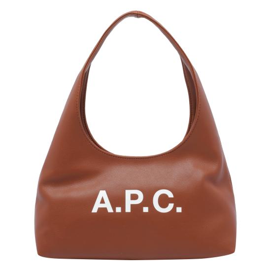 A.P.C. Women Shoulder Bags PUAAT F67027 CAD Brown