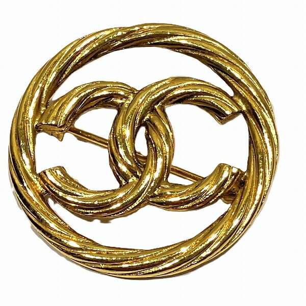 シャネル ココマーク ゴールド 1269 ブローチ レディース