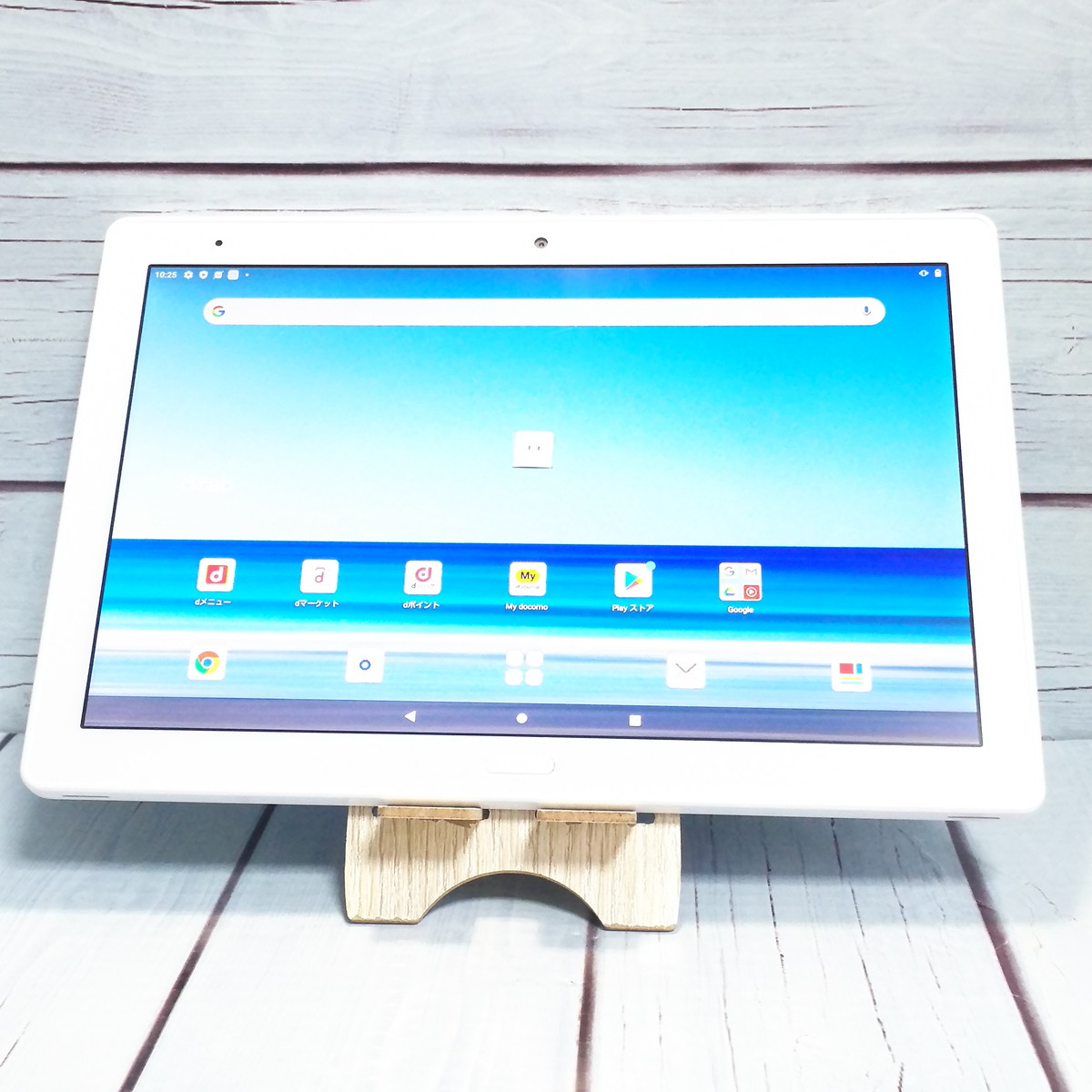 【送料無料】docomo dtab d-41A SHARP Androidタブレット ホワイト 本体 白ロム SIMロック解除済み SIMフリー 350623